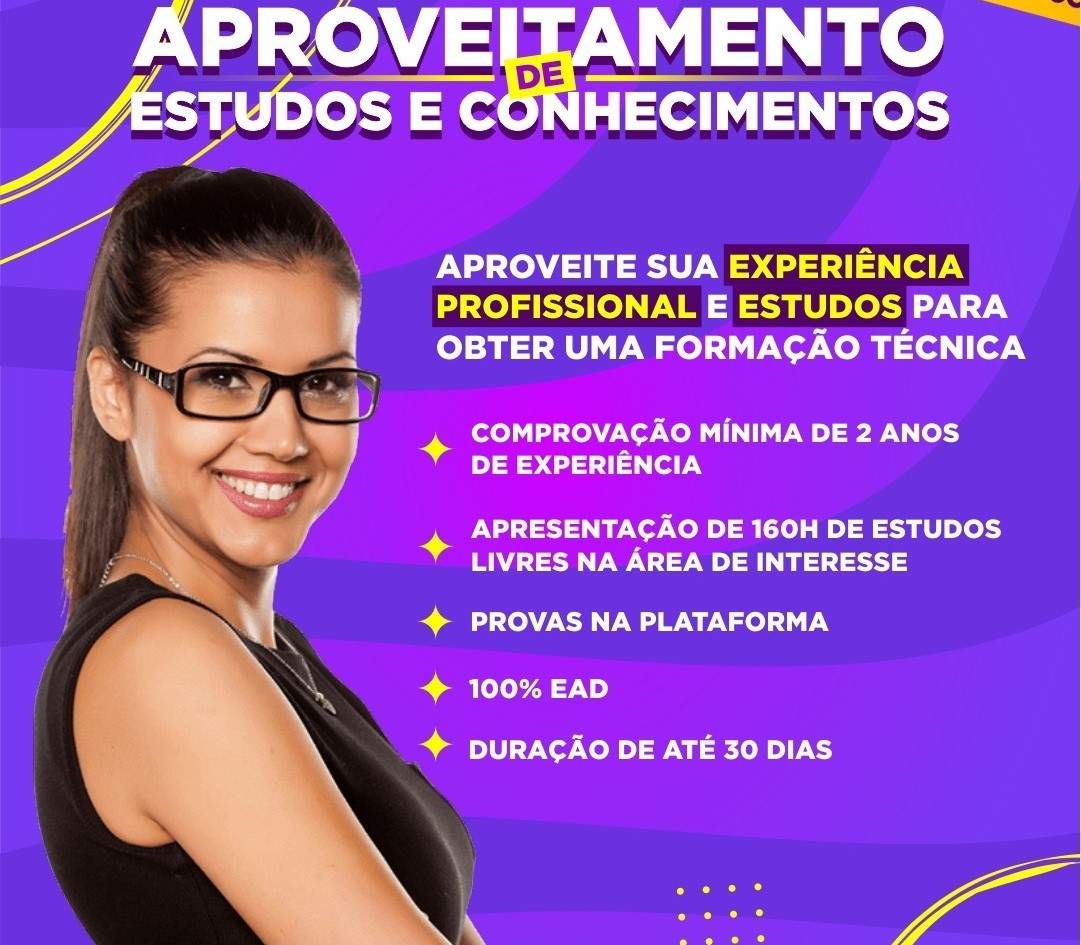 APROVEITAMENTO DE ESTUDOS (CERTIFICAÇÃO POR COMPETÊNCIA)